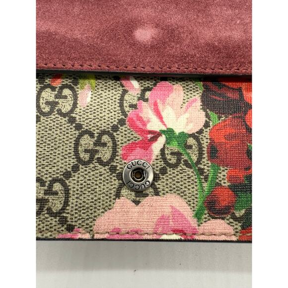 Gucci  GG Supreme Monogram Blooms Super Mini Dionysus Shoulder bag*Dry Rose - Picture 7 of 16